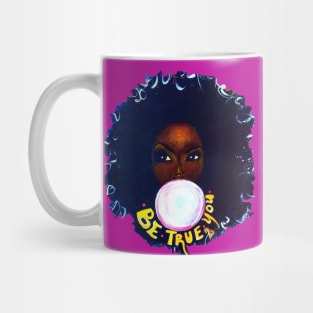 Afro Hair Brown Skin Mug